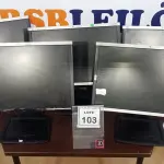 LOTE 103 - 05 MONITORES MARCA HP. (NO ESTADO) ATENÇÃO! FAZER A VISITAÇÃO ANTES DE ARREMATAR, NÃO SABEMOS SE FUNCIONA, LEILÃO NÃO TEM GARANTIA E NEM DEVOLUÇÃO, SUJEITO A POSSÍVEIS AVARIAS VISÍVEIS/OCULTAS E/OU AUSÊNCIA DE COMPONENTES.