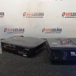 LOTE 201 - 01 PROJETOR BENQ E 01 PROJETOR MARCA EPSON. (NO ESTADO) ATENÇÃO! FAZER A VISITAÇÃO ANTES DE ARREMATAR, NÃO SABEMOS SE FUNCIONA, LEILÃO NÃO TEM GARANTIA E NEM DEVOLUÇÃO, SUJEITO A POSSÍVEIS AVARIAS VISÍVEIS/OCULTAS E/OU AUSÊNCIA DE COMPONENTES.