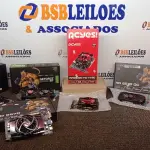 LOTE 009 - 05 PLACAS DE VÍDEOS MARCAS DIVERSAS. (NO ESTADO) ATENÇÃO! FAZER A VISITAÇÃO ANTES DE ARREMATAR, NÃO SABEMOS SE FUNCIONA, LEILÃO NÃO TEM GARANTIA E NEM DEVOLUÇÃO, SUJEITO A POSSÍVEIS AVARIAS VISÍVEIS/OCULTAS E/OU AUSÊNCIA DE COMPONENTES.