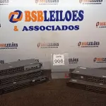 LOTE 008 - 05 SWITCH’S 24 PORTAS MARCA HP. (NO ESTADO) ATENÇÃO! FAZER A VISITAÇÃO ANTES DE ARREMATAR, NÃO SABEMOS SE FUNCIONA, LEILÃO NÃO TEM GARANTIA E NEM DEVOLUÇÃO, SUJEITO A POSSÍVEIS AVARIAS VISÍVEIS/OCULTAS E/OU AUSÊNCIA DE COMPONENTES.