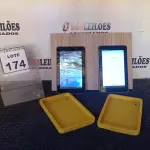 LOTE 174 - 02 TABLETS MARCA CCE. (NO ESTADO) ATENÇÃO! FAZER A VISITAÇÃO ANTES DE ARREMATAR, NÃO SABEMOS SE FUNCIONA, LEILÃO NÃO TEM GARANTIA E NEM DEVOLUÇÃO, SUJEITO A POSSÍVEIS AVARIAS VISÍVEIS/OCULTAS E/OU AUSÊNCIA DE COMPONENTES.