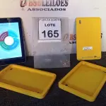 LOTE 165 - 02 TABLETS MARCA CCE. (NO ESTADO) ATENÇÃO! FAZER A VISITAÇÃO ANTES DE ARREMATAR, NÃO SABEMOS SE FUNCIONA, LEILÃO NÃO TEM GARANTIA E NEM DEVOLUÇÃO, SUJEITO A POSSÍVEIS AVARIAS VISÍVEIS/OCULTAS E/OU AUSÊNCIA DE COMPONENTES.
