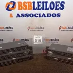 LOTE 018 - 05 SWITCH’S 24 PORTAS MARCA HP. (NO ESTADO) ATENÇÃO! FAZER A VISITAÇÃO ANTES DE ARREMATAR, NÃO SABEMOS SE FUNCIONA, LEILÃO NÃO TEM GARANTIA E NEM DEVOLUÇÃO, SUJEITO A POSSÍVEIS AVARIAS VISÍVEIS/OCULTAS E/OU AUSÊNCIA DE COMPONENTES.
