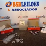 LOTE 213 - 02 FECHADURAS MARCA LA FONTE. (NO ESTADO) ATENÇÃO! FAZER A VISITAÇÃO ANTES DE ARREMATAR, NÃO SABEMOS SE FUNCIONA, LEILÃO NÃO TEM GARANTIA E NEM DEVOLUÇÃO, SUJEITO A POSSÍVEIS AVARIAS VISÍVEIS/OCULTAS E/OU AUSÊNCIA DE COMPONENTES.