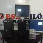 LOTE 138 - 02 CPU E 02 MONITORES MARCAS VARIADAS. (NO ESTADO) ATENÇÃO! FAZER A VISITAÇÃO ANTES DE ARREMATAR, NÃO SABEMOS SE FUNCIONA, LEILÃO NÃO TEM GARANTIA E NEM DEVOLUÇÃO, SUJEITO A POSSÍVEIS AVARIAS VISÍVEIS/OCULTAS E/OU AUSÊNCIA DE COMPONENTES.