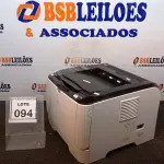 LOTE 094 - 01 IMPRESSORA MARCA RICOH MODELO AFICIO SP 3510DN A. (NO ESTADO) ATENÇÃO! FAZER A VISITAÇÃO ANTES DE ARREMATAR, NÃO SABEMOS SE FUNCIONA, LEILÃO NÃO TEM GARANTIA E NEM DEVOLUÇÃO, SUJEITO A POSSÍVEIS AVARIAS VISÍVEIS/OCULTAS E/OU AUSÊNCIA DE COMPONENTES.