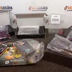 LOTE 005 - 05 PLACAS DE VÍDEO MARCAS DIVERSAS. (NO ESTADO) ATENÇÃO! FAZER A VISITAÇÃO ANTES DE ARREMATAR, NÃO SABEMOS SE FUNCIONA, LEILÃO NÃO TEM GARANTIA E NEM DEVOLUÇÃO, SUJEITO A POSSÍVEIS AVARIAS VISÍVEIS/OCULTAS E/OU AUSÊNCIA DE COMPONENTES.