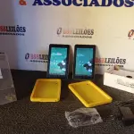 LOTE 217 - 02 TABLETS MARCA CCE COM FONTE. (NO ESTADO) ATENÇÃO! FAZER A VISITAÇÃO ANTES DE ARREMATAR, NÃO SABEMOS SE FUNCIONA, LEILÃO NÃO TEM GARANTIA E NEM DEVOLUÇÃO, SUJEITO A POSSÍVEIS AVARIAS VISÍVEIS/OCULTAS E/OU AUSÊNCIA DE COMPONENTES.