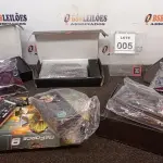 LOTE 005 - 05 PLACAS DE VÍDEO MARCAS DIVERSAS. (NO ESTADO) ATENÇÃO! FAZER A VISITAÇÃO ANTES DE ARREMATAR, NÃO SABEMOS SE FUNCIONA, LEILÃO NÃO TEM GARANTIA E NEM DEVOLUÇÃO, SUJEITO A POSSÍVEIS AVARIAS VISÍVEIS/OCULTAS E/OU AUSÊNCIA DE COMPONENTES.