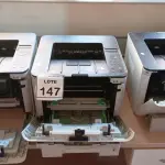 LOTE 147 - 03 IMPRESSORAS MARCA SAMSUNG. (NO ESTADO) ATENÇÃO! FAZER A VISITAÇÃO ANTES DE ARREMATAR, NÃO SABEMOS SE FUNCIONA, LEILÃO NÃO TEM GARANTIA E NEM DEVOLUÇÃO, SUJEITO A POSSÍVEIS AVARIAS VISÍVEIS/OCULTAS E/OU AUSÊNCIA DE COMPONENTES.