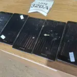 05 CELULARES MARCA POSITIVO. (NO ESTADO) ATENÇÃO! FAZER A VISITAÇÃO ANTES DE ARREMATAR, NÃO SABEMOS SE FUNCIONA, LEILÃO NÃO TEM GARANTIA E NEM DEVOLUÇÃO, SUJEITO A POSSÍVEIS AVARIAS VISÍVEIS/OCULTAS E/OU AUSÊNCIA DE COMPONENTES.