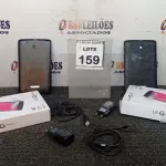 LOTE 159 - 02 TABLETS GPAD 4G MARCA LG. (NO ESTADO) ATENÇÃO! FAZER A VISITAÇÃO ANTES DE ARREMATAR, NÃO SABEMOS SE FUNCIONA, LEILÃO NÃO TEM GARANTIA E NEM DEVOLUÇÃO, SUJEITO A POSSÍVEIS AVARIAS VISÍVEIS/OCULTAS E/OU AUSÊNCIA DE COMPONENTES.