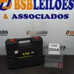LOTE 200 - 01 PARAFUSADEIRA A BATERIA 12V 2BITS E CARREGADOR. (NO ESTADO) ATENÇÃO! FAZER A VISITAÇÃO ANTES DE ARREMATAR, NÃO SABEMOS SE FUNCIONA. LEILÃO NÃO TEM GARANTIA E NEM DEVOLUÇÃO, SUJEITO A POSSÍVEIS AVARIAS VISÍVEIS/OCULTAS E/OU AUSÊNCIA DE COMPONENTES.