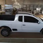 LOTE 404 - 01 VW SAVEIRO 1.6 CE FLEX, COR BRANCA ANO 2014/2015. (NO ESTADO) ATENÇÃO! FAZER A VISITAÇÃO ANTES DE ARREMATAR, NÃO SABEMOS SE FUNCIONA, LEILÃO NÃO TEM GARANTIA E NEM DEVOLUÇÃO, SUJEITO A POSSÍVEIS AVARIAS VISÍVEIS/OCULTAS E/OU AUSÊNCIA DE COMPONENTES.