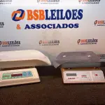 LOTE 264 - 02 BALANÇAS PEDIÁTRICA PESO MAX. 10/25KG. (NO ESTADO) ATENÇÃO! FAZER A VISITAÇÃO ANTES DE ARREMATAR, NÃO SABEMOS SE FUNCIONA, LEILÃO NÃO TEM GARANTIA E NEM DEVOLUÇÃO, SUJEITO A POSSÍVEIS AVARIAS VISÍVEIS/OCULTAS E/OU AUSÊNCIA DE COMPONENTES.