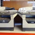 LOTE 257 - 02 IMPRESSORAS MULTIFUNCIONAIS MARCA BROTHER. (NO ESTADO) ATENÇÃO! FAZER A VISITAÇÃO ANTES DE ARREMATAR, NÃO SABEMOS SE FUNCIONA, LEILÃO NÃO TEM GARANTIA E NEM DEVOLUÇÃO, SUJEITO A POSSÍVEIS AVARIAS VISÍVEIS/OCULTAS E/OU AUSÊNCIA DE COMPONENTES.