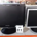 LOTE 011 - 06 MONITORES DE MARCAS E MODELOS DIVERSOS. (NO ESTADO) ATENÇÃO! FAZER A VISITAÇÃO ANTES DE ARREMATAR, NÃO SABEMOS SE FUNCIONA, LEILÃO NÃO TEM GARANTIA E NEM DEVOLUÇÃO, SUJEITO A POSSÍVEIS AVARIAS VISÍVEIS/OCULTAS E/OU AUSÊNCIA DE COMPONENTES.