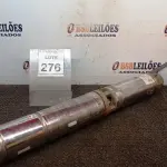 LOTE 276 - 01 BOMBA DE ÁGUA PARA POÇOS ARTESIANOS CROMADA. (NO ESTADO) ATENÇÃO! FAZER A VISITAÇÃO ANTES DE ARREMATAR, NÃO SABEMOS SE FUNCIONA, LEILÃO NÃO TEM GARANTIA E NEM DEVOLUÇÃO, SUJEITO A POSSÍVEIS AVARIAS VISÍVEIS/OCULTAS E/OU AUSÊNCIA DE COMPONENTES.