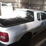 LOTE 405 - 01 VW SAVEIRO 1.6 CE FLEX, COR BRANCA ANO 2014. (NO ESTADO) ATENÇÃO! FAZER A VISITAÇÃO ANTES DE ARREMATAR, NÃO SABEMOS SE FUNCIONA, LEILÃO NÃO TEM GARANTIA E NEM DEVOLUÇÃO, SUJEITO A POSSÍVEIS AVARIAS VISÍVEIS/OCULTAS E/OU AUSÊNCIA DE COMPONENTES.