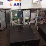 LOTE 030 - 05 CPU’S MARCAS E MODELOS DIVERSOS. (NO ESTADO) ATENÇÃO! FAZER A VISITAÇÃO ANTES DE ARREMATAR, NÃO SABEMOS SE FUNCIONA, LEILÃO NÃO TEM GARANTIA E NEM DEVOLUÇÃO, SUJEITO A POSSÍVEIS AVARIAS VISÍVEIS/OCULTAS E/OU AUSÊNCIA DE COMPONENTES.