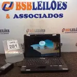 LOTE 281 - 01 NOTEBOOK MARCA COMPAQ COM FONTE. (NO ESTADO) ATENÇÃO! FAZER A VISITAÇÃO ANTES DE ARREMATAR, NÃO SABEMOS SE FUNCIONA, LEILÃO NÃO TEM GARANTIA E NEM DEVOLUÇÃO, SUJEITO A POSSÍVEIS AVARIAS VISÍVEIS/OCULTAS E/OU AUSÊNCIA DE COMPONENTES.