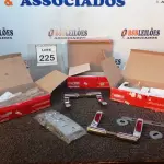 LOTE 225 - 03 FECHADURAS MARCA LA FONTE. (NO ESTADO) ATENÇÃO! FAZER A VISITAÇÃO ANTES DE ARREMATAR, NÃO SABEMOS SE FUNCIONA, LEILÃO NÃO TEM GARANTIA E NEM DEVOLUÇÃO, SUJEITO A POSSÍVEIS AVARIAS VISÍVEIS/OCULTAS E/OU AUSÊNCIA DE COMPONENTES.