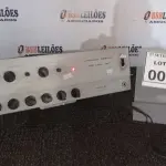 LOTE 006 - 01 AMPLIFICADOR DBR 312. (NO ESTADO) ATENÇÃO! FAZER A VISITAÇÃO ANTES DE ARREMATAR, NÃO SABEMOS SE FUNCIONA, LEILÃO NÃO TEM GARANTIA E NEM DEVOLUÇÃO, SUJEITO A POSSÍVEIS AVARIAS VISÍVEIS/OCULTAS E/OU AUSÊNCIA DE COMPONENTES.