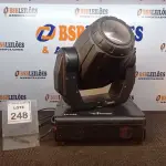 LOTE 248 - 01 MOVING HEAD. (NO ESTADO) ATENÇÃO! FAZER A VISITAÇÃO ANTES DE ARREMATAR, NÃO SABEMOS SE FUNCIONA, LEILÃO NÃO TEM GARANTIA E NEM DEVOLUÇÃO, SUJEITO A POSSÍVEIS AVARIAS VISÍVEIS/OCULTAS E/OU AUSÊNCIA DE COMPONENTES.