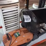 LOTE 027 - 01 LAVADORA DE ALTA PRESSÃO, 01 CLIMATIZADOR DE AR, 01 VENTILADOR E 01 MONITOR MARCA DELL. (NO ESTADO) ATENÇÃO! FAZER A VISITAÇÃO ANTES DE ARREMATAR, NÃO SABEMOS SE FUNCIONA, LEILÃO NÃO TEM GARANTIA E NEM DEVOLUÇÃO, SUJEITO A POSSÍVEIS AVARIAS VISÍVEIS/OCULTAS E/OU AUSÊNCIA DE COMPONENTES.