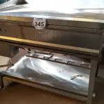 LOTE 483 - 01 CHAPA INDUSTRIAL ELÉTRICA EM INOX. (NO ESTADO) ATENÇÃO! FAZER A VISITAÇÃO ANTES DE ARREMATAR, NÃO SABEMOS SE FUNCIONA, LEILÃO NÃO TEM GARANTIA E NEM DEVOLUÇÃO, SUJEITO A POSSÍVEIS AVARIAS VISÍVEIS/OCULTAS E/OU AUSÊNCIA DE COMPONENTES.