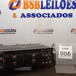 LOTE 006 - 01 AMPLIFICADOR DBR 312. (NO ESTADO) ATENÇÃO! FAZER A VISITAÇÃO ANTES DE ARREMATAR, NÃO SABEMOS SE FUNCIONA, LEILÃO NÃO TEM GARANTIA E NEM DEVOLUÇÃO, SUJEITO A POSSÍVEIS AVARIAS VISÍVEIS/OCULTAS E/OU AUSÊNCIA DE COMPONENTES.