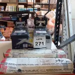 LOTE 271 - 02 SUPORTES FIXOS PARA TV. (NO ESTADO) ATENÇÃO! FAZER A VISITAÇÃO ANTES DE ARREMATAR, NÃO SABEMOS SE FUNCIONA, LEILÃO NÃO TEM GARANTIA E NEM DEVOLUÇÃO, SUJEITO A POSSÍVEIS AVARIAS VISÍVEIS/OCULTAS E/OU AUSÊNCIA DE COMPONENTES.