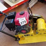 LOTE 273 - 01 COMPACTADORA DE SOLO MARCA BRANCO. (NO ESTADO) ATENÇÃO! FAZER A VISITAÇÃO ANTES DE ARREMATAR, NÃO SABEMOS SE FUNCIONA, LEILÃO NÃO TEM GARANTIA E NEM DEVOLUÇÃO, SUJEITO A POSSÍVEIS AVARIAS VISÍVEIS/OCULTAS E/OU AUSÊNCIA DE COMPONENTES.