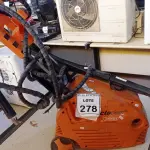 LOTE 278 - 01 LAVADORA DE ALTA PRESSÃO. (NO ESTADO) ATENÇÃO! FAZER A VISITAÇÃO ANTES DE ARREMATAR, NÃO SABEMOS SE FUNCIONA, LEILÃO NÃO TEM GARANTIA E NEM DEVOLUÇÃO, SUJEITO A POSSÍVEIS AVARIAS VISÍVEIS/OCULTAS E/OU AUSÊNCIA DE COMPONENTES.