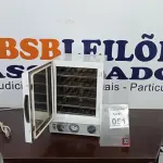 LOTE 051 - 01 ESTUFA DE ESTERILIZAÇÃO E SECAGEM. (NO ESTADO) ATENÇÃO! FAZER A VISITAÇÃO ANTES DE ARREMATAR, NÃO SABEMOS SE FUNCIONA, LEILÃO NÃO TEM GARANTIA E NEM DEVOLUÇÃO, SUJEITO A POSSÍVEIS AVARIAS VISÍVEIS/OCULTAS E/OU AUSÊNCIA DE COMPONENTES.