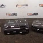 LOTE 039 - 02 PROJETORES MARCA EPSON. (NO ESTADO) ATENÇÃO! FAZER A VISITAÇÃO ANTES DE ARREMATAR, NÃO SABEMOS SE FUNCIONA, LEILÃO NÃO TEM GARANTIA E NEM DEVOLUÇÃO, SUJEITO A POSSÍVEIS AVARIAS VISÍVEIS/OCULTAS E/OU AUSÊNCIA DE COMPONENTES.