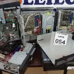 LOTE 054 - 05 CPU’S MARCAS E MODELOS DIVERSOS. (NO ESTADO) ATENÇÃO! FAZER A VISITAÇÃO ANTES DE ARREMATAR, NÃO SABEMOS SE FUNCIONA, LEILÃO NÃO TEM GARANTIA E NEM DEVOLUÇÃO, SUJEITO A POSSÍVEIS AVARIAS VISÍVEIS/OCULTAS E/OU AUSÊNCIA DE COMPONENTES.
