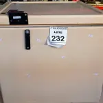 LOTE 232 - 01 CAIXA TÉRMICA. (NO ESTADO) ATENÇÃO! FAZER A VISITAÇÃO ANTES DE ARREMATAR, NÃO SABEMOS SE FUNCIONA, LEILÃO NÃO TEM GARANTIA E NEM DEVOLUÇÃO, SUJEITO A POSSÍVEIS AVARIAS VISÍVEIS/OCULTAS E/OU AUSÊNCIA DE COMPONENTES.