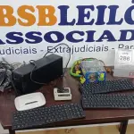 LOTE 286 - 01 NOBREAK, 03 TECLADOS, 01 FONTE DE PC, LEITORAS DE CÓDIGOS DE BARRAS E CABOS DIVERSOS. (NO ESTADO) ATENÇÃO! FAZER A VISITAÇÃO ANTES DE ARREMATAR, NÃO SABEMOS SE FUNCIONA, LEILÃO NÃO TEM GARANTIA E NEM DEVOLUÇÃO, SUJEITO A POSSÍVEIS AVARIAS VISÍVEIS/OCULTAS E/OU AUSÊNCIA DE COMPONENTES.