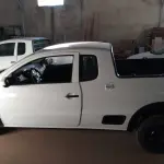 LOTE 405 - 01 VW SAVEIRO 1.6 CE FLEX, COR BRANCA ANO 2014. (NO ESTADO) ATENÇÃO! FAZER A VISITAÇÃO ANTES DE ARREMATAR, NÃO SABEMOS SE FUNCIONA, LEILÃO NÃO TEM GARANTIA E NEM DEVOLUÇÃO, SUJEITO A POSSÍVEIS AVARIAS VISÍVEIS/OCULTAS E/OU AUSÊNCIA DE COMPONENTES.