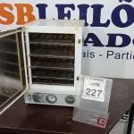 LOTE 227 - 01 ESTUFA DE ESTERILIZAÇÃO E SECAGEM. (NO ESTADO) ATENÇÃO! FAZER A VISITAÇÃO ANTES DE ARREMATAR, NÃO SABEMOS SE FUNCIONA, LEILÃO NÃO TEM GARANTIA E NEM DEVOLUÇÃO, SUJEITO A POSSÍVEIS AVARIAS VISÍVEIS/OCULTAS E/OU AUSÊNCIA DE COMPONENTES.