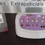 LOTE 322 - 01 APARELHO DE ALTA FREQUÊNCIA BELLE FACE MARCA ELETROBEL. (NO ESTADO) ATENÇÃO! FAZER A VISITAÇÃO ANTES DE ARREMATAR, NÃO SABEMOS SE FUNCIONA, LEILÃO NÃO TEM GARANTIA E NEM DEVOLUÇÃO, SUJEITO A POSSÍVEIS AVARIAS VISÍVEIS/OCULTAS E/OU AUSÊNCIA DE COMPONENTES