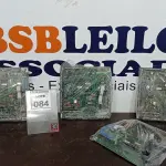 LOTE 084 - 04 PLACAS MÃE. (NO ESTADO) ATENÇÃO! FAZER A VISITAÇÃO ANTES DE ARREMATAR, NÃO SABEMOS SE FUNCIONA, LEILÃO NÃO TEM GARANTIA E NEM DEVOLUÇÃO, SUJEITO A POSSÍVEIS AVARIAS VISÍVEIS/OCULTAS E/OU AUSÊNCIA DE COMPONENTES.