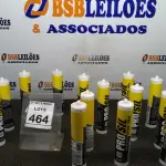LOTE 464 - 14 BISNAGAS DE SILICONE ACÉTICO 270ML MARCA PROSI. (NO ESTADO) ATENÇÃO! FAZER A VISITAÇÃO ANTES DE ARREMATAR, NÃO SABEMOS SE FUNCIONA, LEILÃO NÃO TEM GARANTIA E NEM DEVOLUÇÃO, SUJEITO A POSSÍVEIS AVARIAS VISÍVEIS/OCULTAS E/OU AUSÊNCIA DE COMPONENTES.