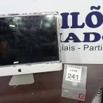 LOTE 241 - 01 IMAC I7 COM AVARIAS. (NO ESTADO) ATENÇÃO! FAZER A VISITAÇÃO ANTES DE ARREMATAR, NÃO SABEMOS SE FUNCIONA, LEILÃO NÃO TEM GARANTIA E NEM DEVOLUÇÃO, SUJEITO A POSSÍVEIS AVARIAS VISÍVEIS/OCULTAS E/OU AUSÊNCIA DE COMPONENTES