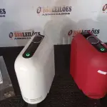 LOTE 185 - 02 CAFETEIRAS NESPRESSO. (NO ESTADO) ATENÇÃO! FAZER A VISITAÇÃO ANTES DE ARREMATAR, NÃO SABEMOS SE FUNCIONA, LEILÃO NÃO TEM GARANTIA E NEM DEVOLUÇÃO, SUJEITO A POSSÍVEIS AVARIAS VISÍVEIS/OCULTAS E/OU AUSÊNCIA DE COMPONENTES