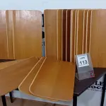 LOTE 113 - 20 PLACAS DE MADEIRA. (NO ESTADO) ATENÇÃO! FAZER A VISITAÇÃO ANTES DE ARREMATAR, NÃO SABEMOS SE FUNCIONA, LEILÃO NÃO TEM GARANTIA E NEM DEVOLUÇÃO, SUJEITO A POSSÍVEIS AVARIAS VISÍVEIS/OCULTAS E/OU AUSÊNCIA DE COMPONENTES.