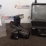 LOTE 177 - 01 CÂMERA NIKON D300 COM FLASH E CASE. (NO ESTADO) ATENÇÃO! FAZER A VISITAÇÃO ANTES DE ARREMATAR, NÃO SABEMOS SE FUNCIONA, LEILÃO NÃO TEM GARANTIA E NEM DEVOLUÇÃO, SUJEITO A POSSÍVEIS AVARIAS VISÍVEIS/OCULTAS E/OU AUSÊNCIA DE COMPONENTES