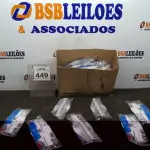 LOTE 449 - 01 LOTE COM APROXIMADAMENTE 50 MÁSCARAS AURA 9320+BR 3M. (NO ESTADO) ATENÇÃO! FAZER A VISITAÇÃO ANTES DE ARREMATAR, NÃO SABEMOS SE FUNCIONA, LEILÃO NÃO TEM GARANTIA E NEM DEVOLUÇÃO, SUJEITO A POSSÍVEIS AVARIAS VISÍVEIS/OCULTAS E/OU AUSÊNCIA DE COMPONENTES.