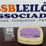 LOTE 309 - 01 APARELHO DE ALTA FREQUÊNCIA BELLE FACE MARCA ELETROBEL. (NO ESTADO) ATENÇÃO! FAZER A VISITAÇÃO ANTES DE ARREMATAR, NÃO SABEMOS SE FUNCIONA, LEILÃO NÃO TEM GARANTIA E NEM DEVOLUÇÃO, SUJEITO A POSSÍVEIS AVARIAS VISÍVEIS/OCULTAS E/OU AUSÊNCIA DE COMPONENTES